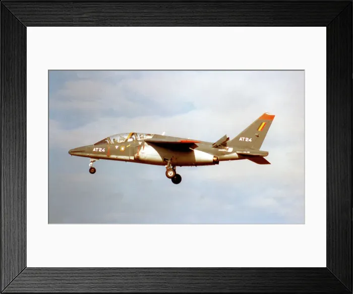 Framed Print : Dassault-Breguet - Dornier Alpha Jet 1B AT24 Framed Print : Dassault-Breguet - Dornier Alpha Jet 1B AT24