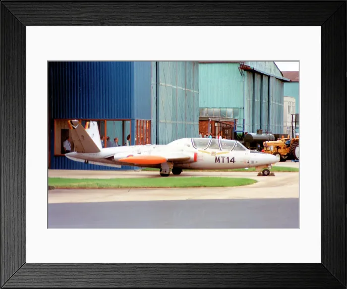 Framed Print : Fouga CM. 170R Magister MT14 Framed Print : Fouga CM. 170R Magister MT14