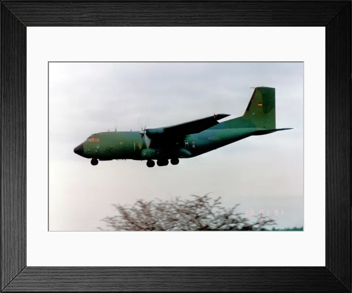 Framed Print : Transall C-160D 50+92 Framed Print : Transall C-160D 50+92
