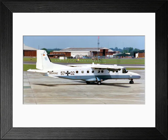 Framed Print : Dornier Do 228LT 57+02 Framed Print : Dornier Do 228LT 57+02