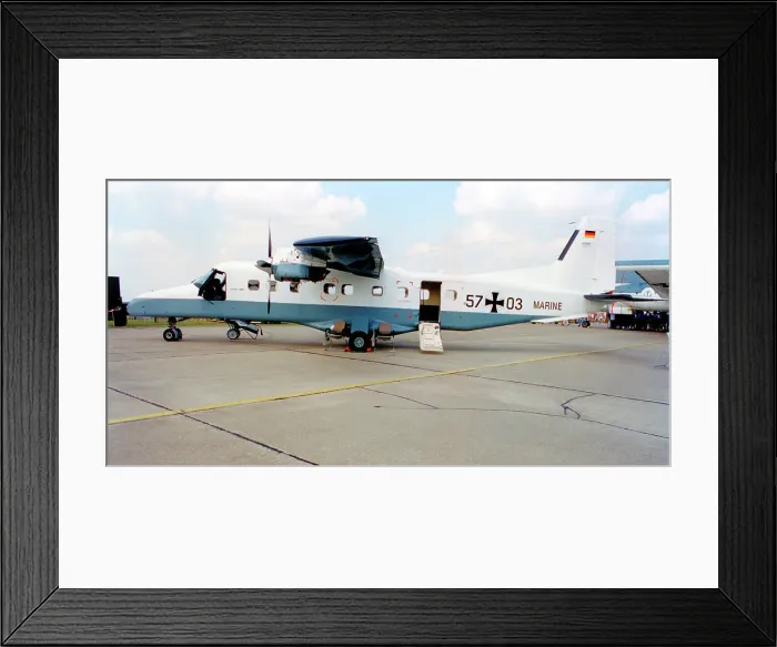 Framed Print : Dornier Do 228LT 57+03 Framed Print : Dornier Do 228LT 57+03