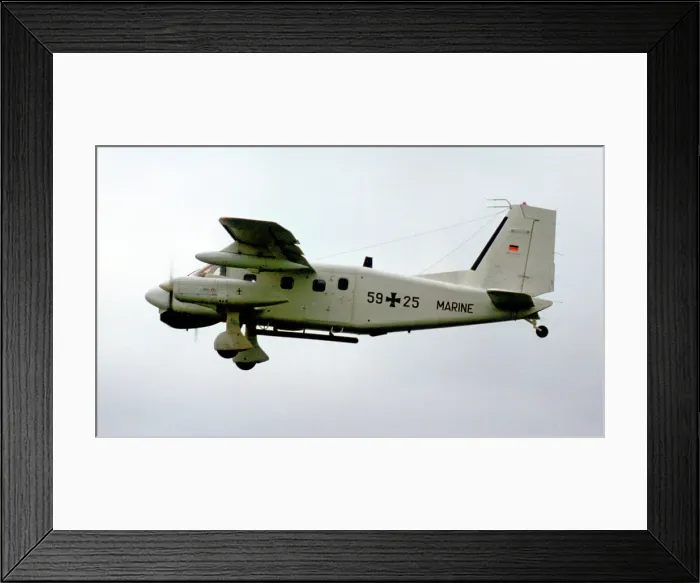 Framed Print : Dornier Do 28D-2 Skyservant 59+25 Framed Print : Dornier Do 28D-2 Skyservant 59+25