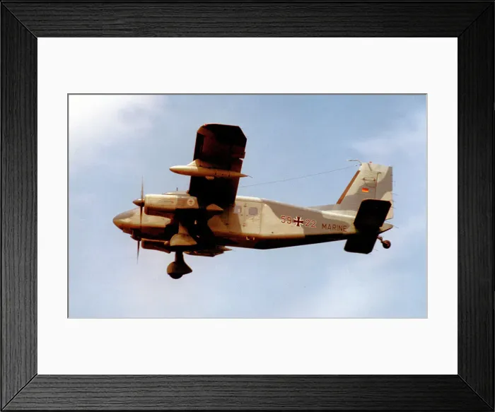 Framed Print : Dornier Do 28D-2 Skyservant 59+22 Framed Print : Dornier Do 28D-2 Skyservant 59+22