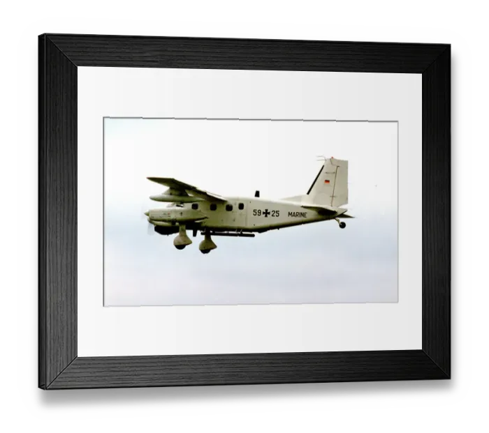 Framed Print : Dornier Do 28D-2 Skyservant 59+25 Framed Print : Dornier Do 28D-2 Skyservant 59+25