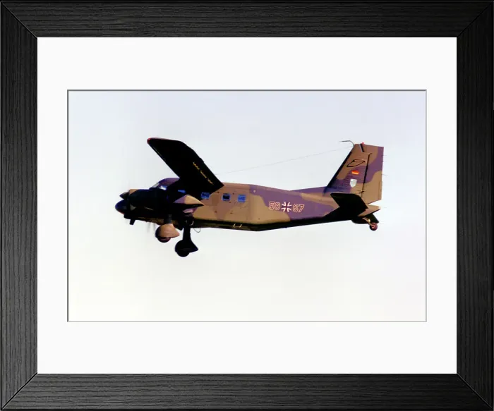 Framed Print : Dornier Do 28D-2 Skyservant 58+67 Framed Print : Dornier Do 28D-2 Skyservant 58+67