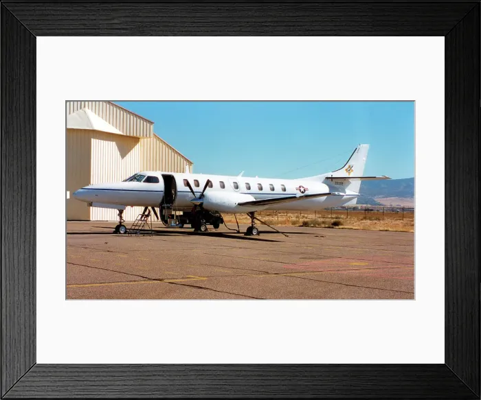 Framed Print : Fairchild / Swearingen C-26B Metro III 92-0372 Framed Print : Fairchild / Swearingen C-26B Metro III 92-0372