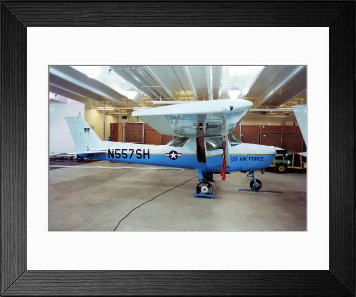 Framed Print : Cessna 150L N557SH Framed Print : Cessna 150L N557SH