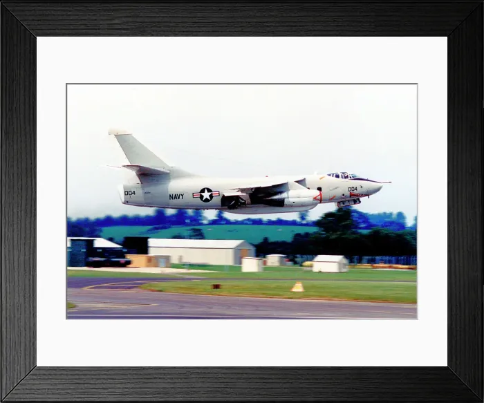 Framed Print : Douglas EA-3B Skywarrior 146454 Killer Whale