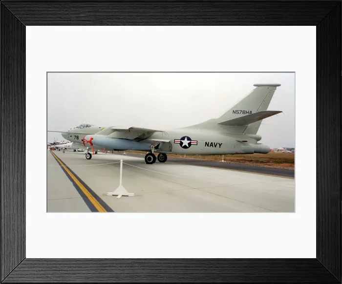 Framed Print : Douglas NRA-3B Skywarrior N578HA Framed Print : Douglas NRA-3B Skywarrior N578HA