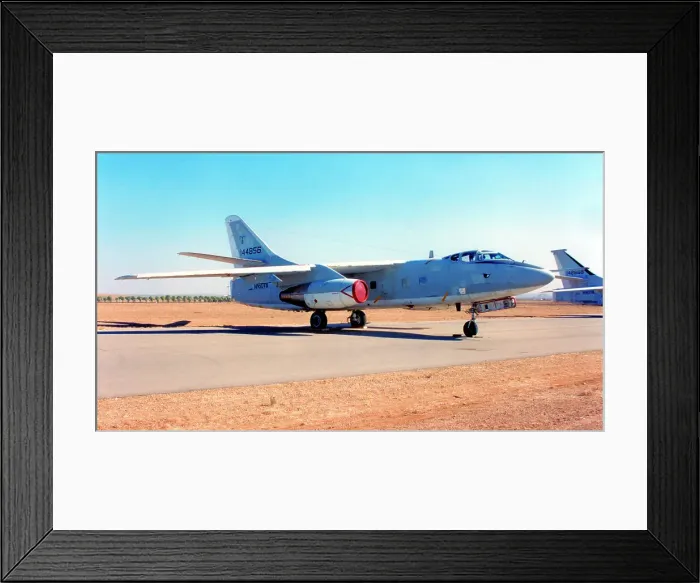 Framed Print : Douglas NTA-3B Skywarrior N160TB