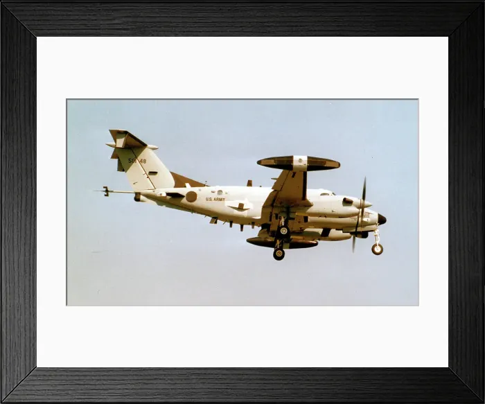 Framed Print : Beech RC-12K Guardrail 85-0148 Framed Print : Beech RC-12K Guardrail 85-0148