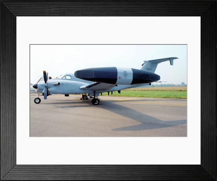 Framed Print : Beech RC-12K Guardrail 85-0147 Framed Print : Beech RC-12K Guardrail 85-0147