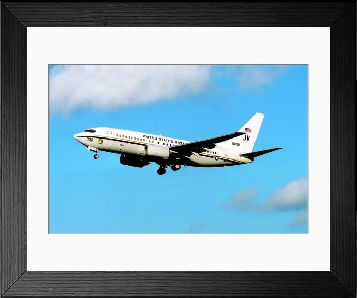 Framed Print : Boeing C-40A Clipper 165832 Framed Print : Boeing C-40A Clipper 165832