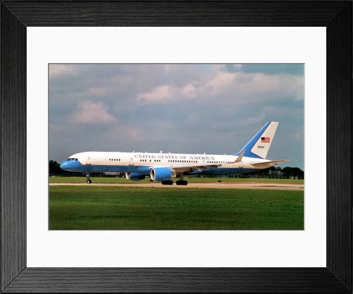 Framed Print : Boeing C-32A 99-0004 Framed Print : Boeing C-32A 99-0004