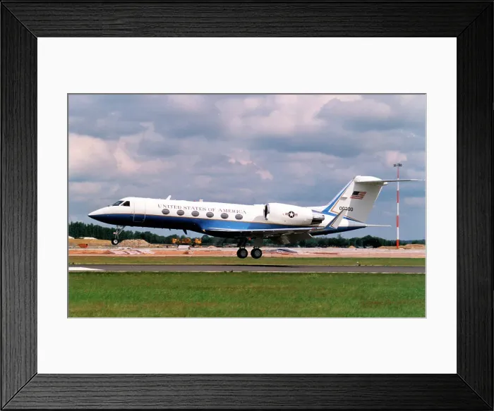Framed Print : Gulfstream C-20H 90-0300 Framed Print : Gulfstream C-20H 90-0300