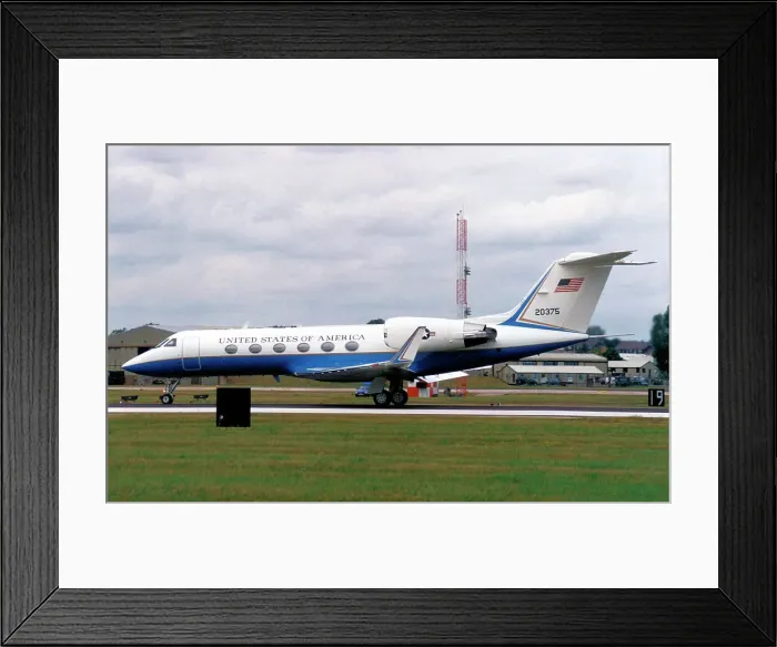 Framed Print : Gulfstream C-20H 92-0375 Framed Print : Gulfstream C-20H 92-0375