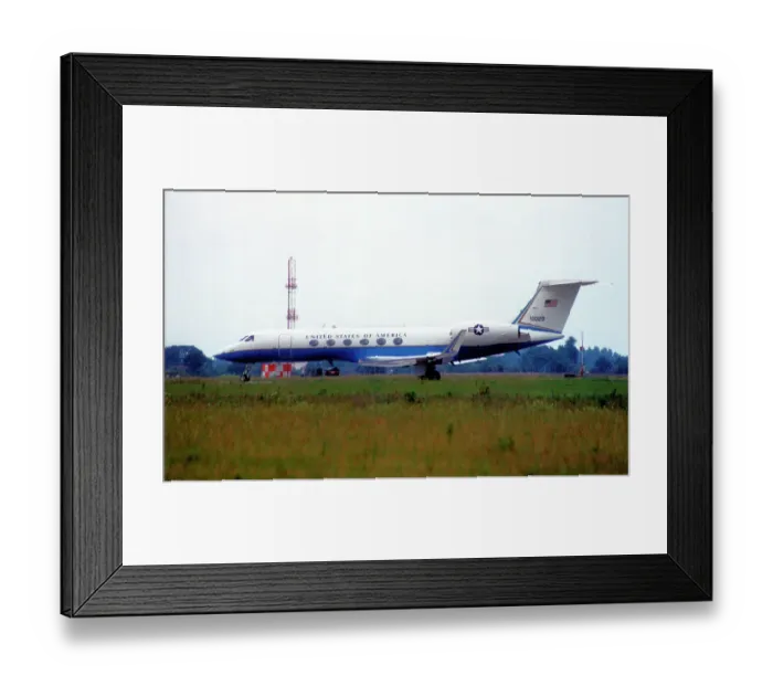 Framed Print : Gulfstream Aerospace C-37A 01-0028 Framed Print : Gulfstream Aerospace C-37A 01-0028