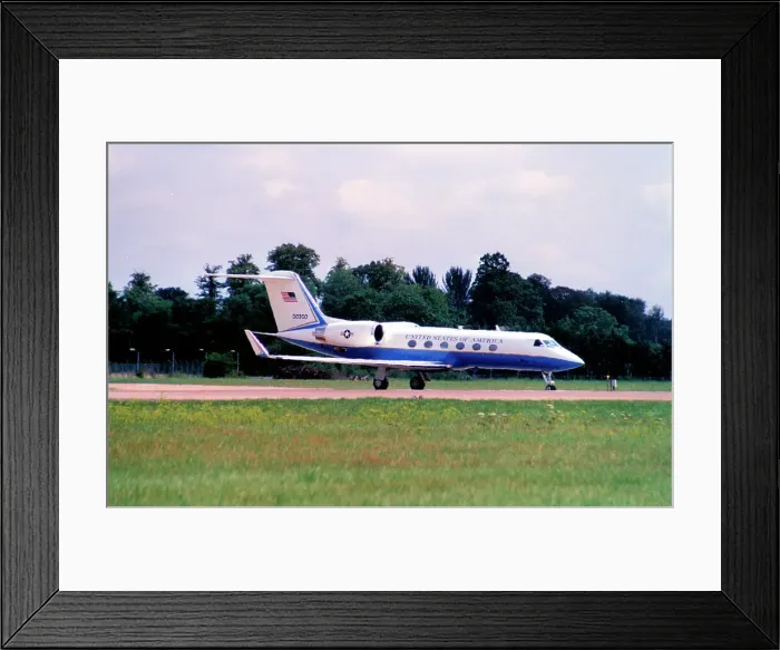 Framed Print : Gulfstream C-20H 90-0300 Framed Print : Gulfstream C-20H 90-0300