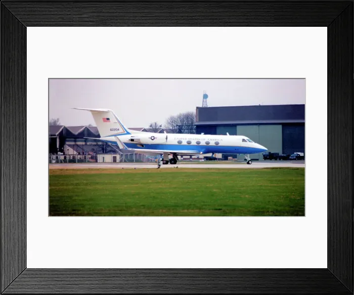 Framed Print : Gulfstream C-20B 86-0204 Framed Print : Gulfstream C-20B 86-0204