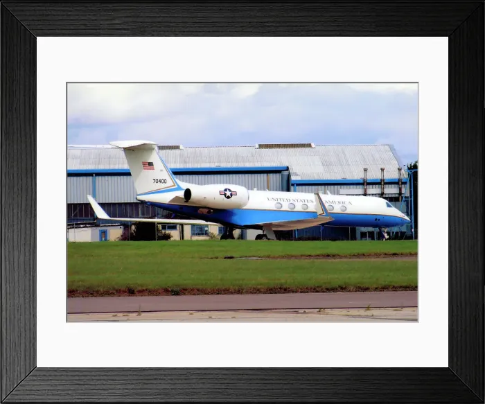 Framed Print : Gulfstream Aerospace C-37A 97-0401 Framed Print : Gulfstream Aerospace C-37A 97-0401