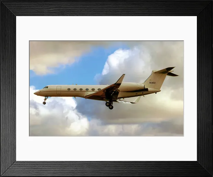 Framed Print : Gulfstream Aerospace C-37A 99-0402 Framed Print : Gulfstream Aerospace C-37A 99-0402