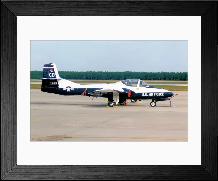 Framed Print : Cessna T-37B 62-5955 Framed Print : Cessna T-37B 62-5955