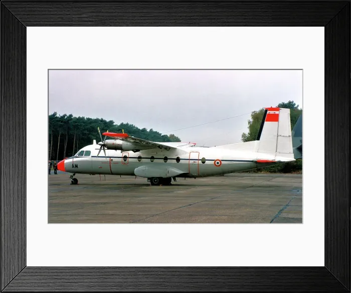 Framed Print : Aerospatiale N. 262D 109 - AM Framed Print : Aerospatiale N. 262D 109 - AM