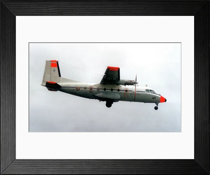 Framed Print : Aerospatiale N. 262D 95 - F-RBAR - AR Framed Print : Aerospatiale N. 262D 95 - F-RBAR - AR