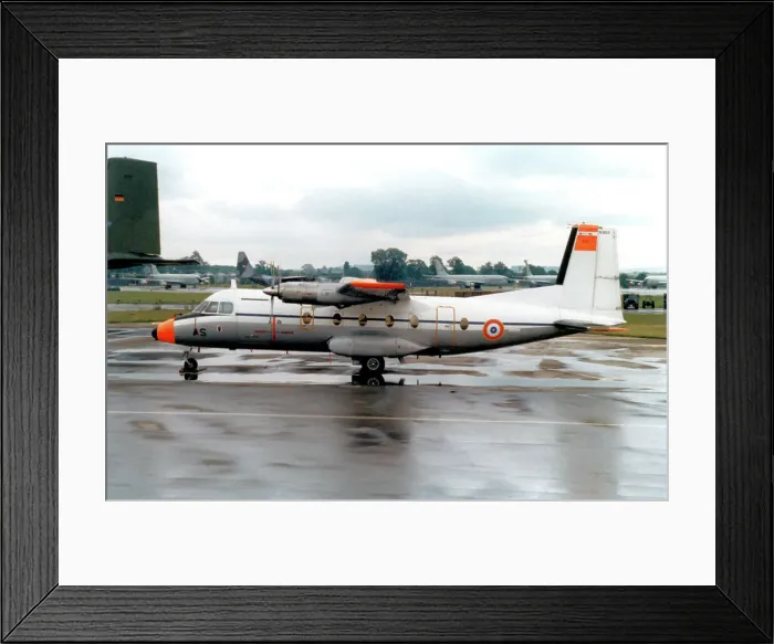 Framed Print : Aerospatiale N. 262D 110 - AS Framed Print : Aerospatiale N. 262D 110 - AS
