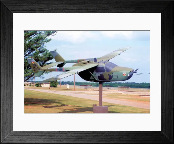 Framed Print : Cessna O-2A Super Skymaster 68-10962 Framed Print : Cessna O-2A Super Skymaster 68-10962
