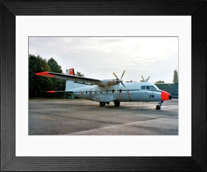 Framed Print : Aerospatiale N. 262D 109 - AM Framed Print : Aerospatiale N. 262D 109 - AM
