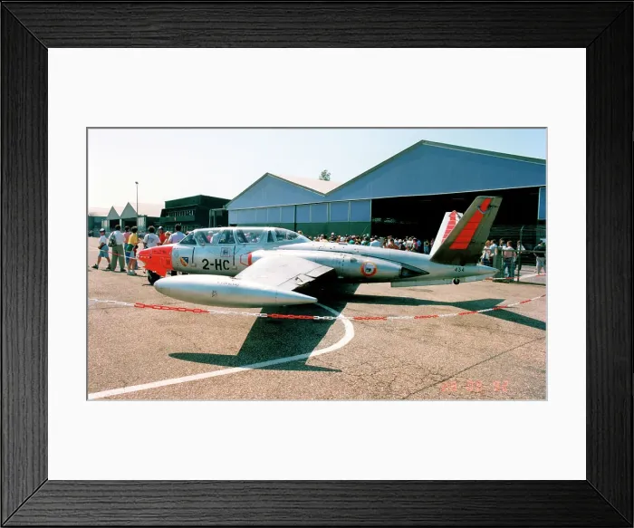 Framed Print : Fouga CM. 170 Magister 434 - 2-HC Framed Print : Fouga CM. 170 Magister 434 - 2-HC