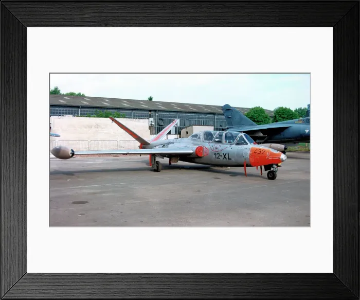 Framed Print : Fouga CM. 170 Magister 432 - 12-XL Framed Print : Fouga CM. 170 Magister 432 - 12-XL