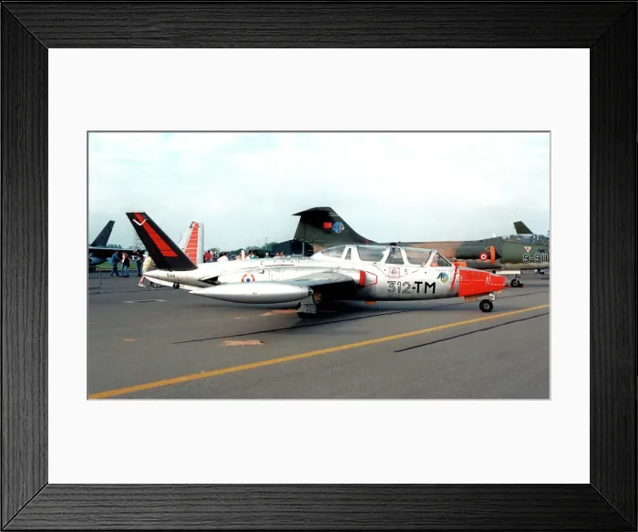 Framed Print : Fouga CM. 170 Magister 544 - 312-TM Framed Print : Fouga CM. 170 Magister 544 - 312-TM