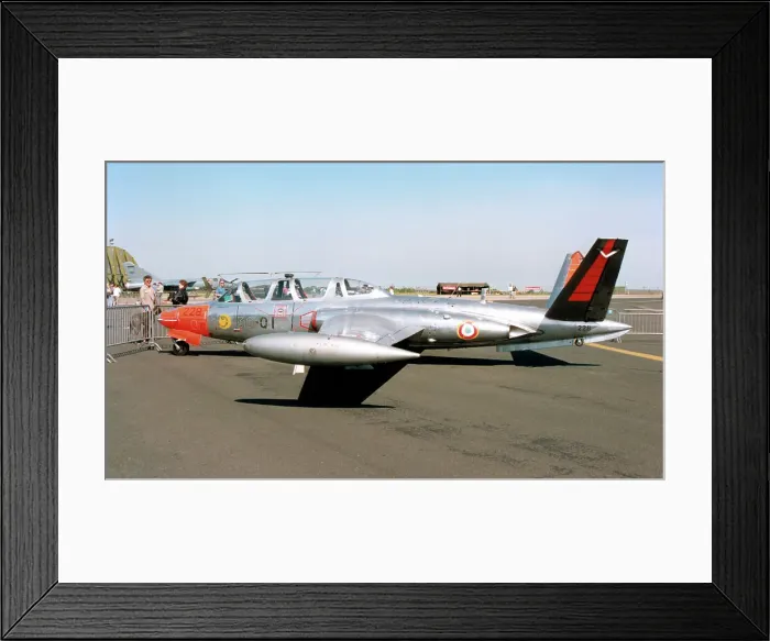 Framed Print : Fouga CM. 170 Magister 228 - 30-QI Framed Print : Fouga CM. 170 Magister 228 - 30-QI