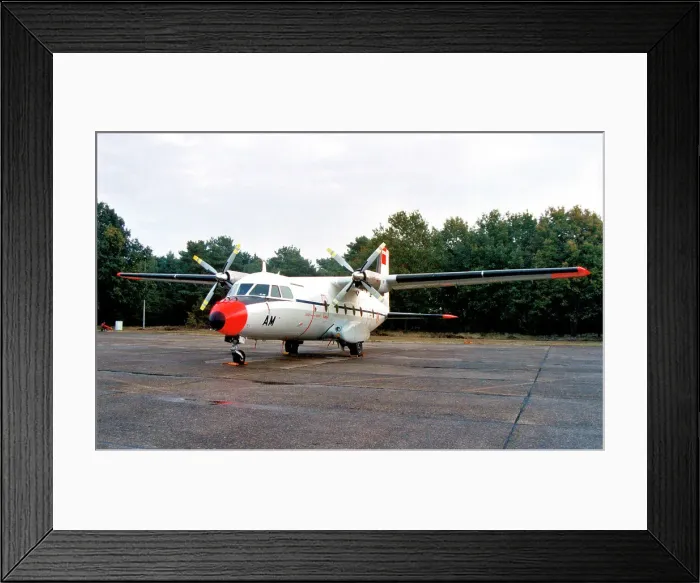 Framed Print : Aerospatiale N. 262D 109 - AM Framed Print : Aerospatiale N. 262D 109 - AM