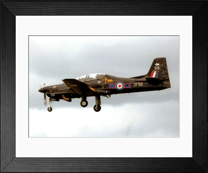Framed Print : Short Tucano T. 1 ZF515 Framed Print : Short Tucano T. 1 ZF515