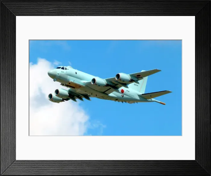 Framed Print : Kawasaki P-1 5504 Framed Print : Kawasaki P-1 5504