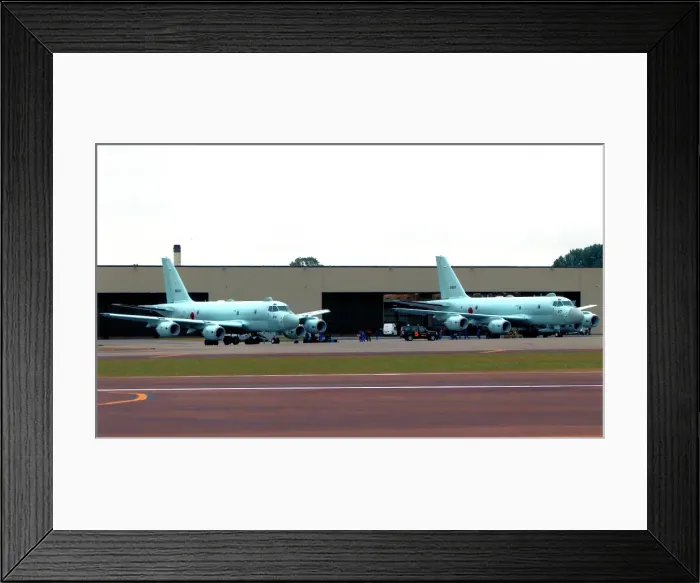 Framed Print : Kawasaki P-1 5504 and 5507