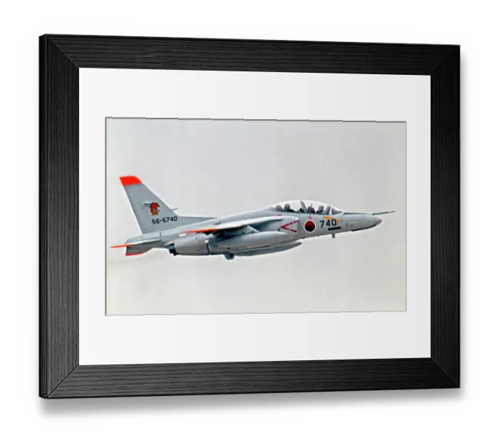 Framed Print : Kawasaki T-4 56-5740 Framed Print : Kawasaki T-4 56-5740