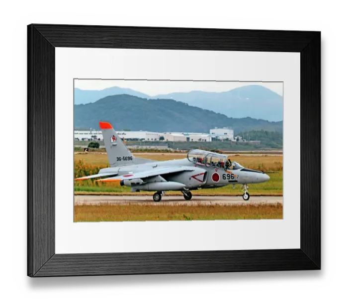 Framed Print : Kawasaki T-4 36-5696 Framed Print : Kawasaki T-4 36-5696