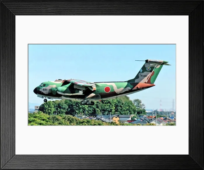 Framed Print : Kawasaki C-1 18-1031 Framed Print : Kawasaki C-1 18-1031