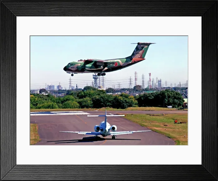 Framed Print : Kawasaki C-1 18-1031 Framed Print : Kawasaki C-1 18-1031