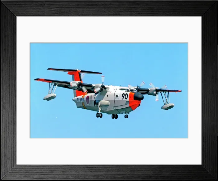 Framed Print : Shin-Meiwa US-1A 9090 Framed Print : Shin-Meiwa US-1A 9090