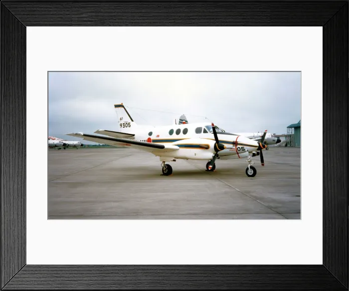 Framed Print : Beech LC90 King Air 9305 Framed Print : Beech LC90 King Air 9305