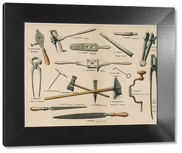 Blacksmith Tools 1875