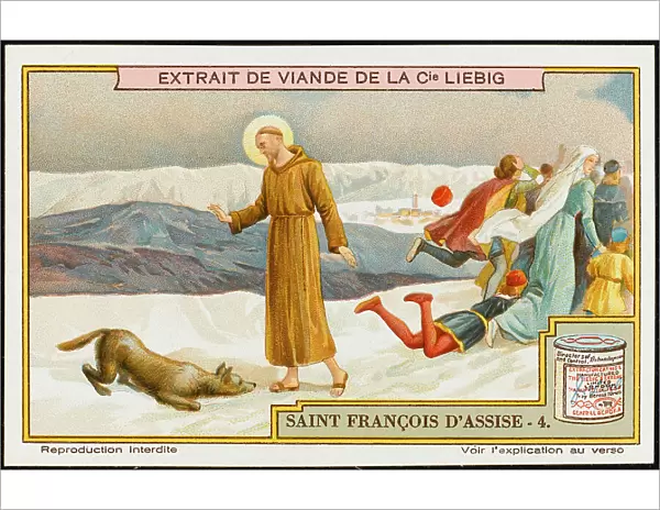 Saint Francis and the Wolf of Gubbio
