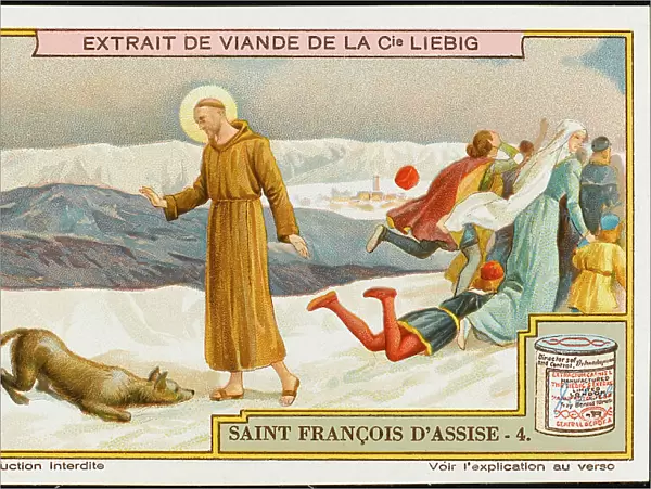 Saint Francis and the Wolf of Gubbio