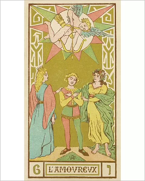 Tarot Card 6 - L'Amoureux (The Lover or Lovers)