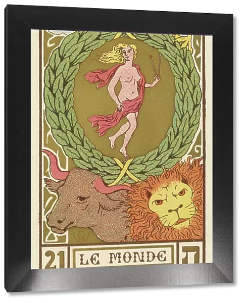 Tarot Card 21 - Le Monde (The World)